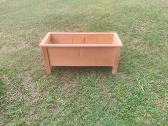 Cedar Raised Large Planter Box Great for Flowers or Vegetables 47 1/8" x 19 1/2" x 16"