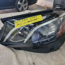 2017 E300 Benz Left Headlight 