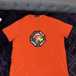 Polo Ralph Lauren Trail Tee Orange River Jersey Graphic Classic 1XB Big & Tall.