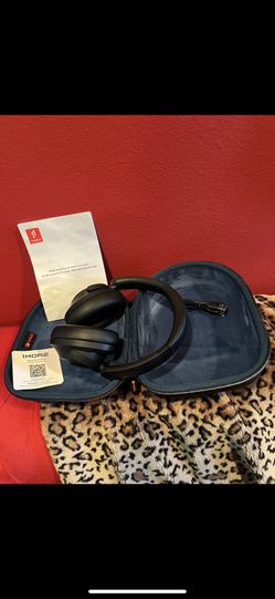 1MORE SonoFlow SE Active Noise Cancelling Wireless Headphones with case and charging  cord 