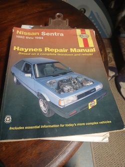 Haynes Repair  manual/Nissan Sentra 1982/1994