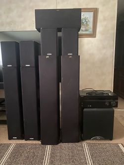 Surround sound system.