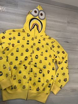 Bape Hoodie Minions Size Medium 