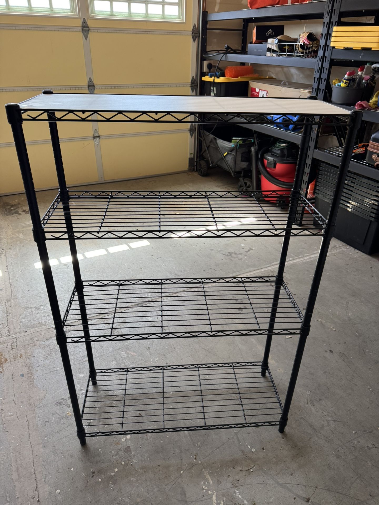 Metal Shelving Unit