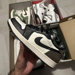 Jordan 1 Low Mocha Worn 2x OG all
