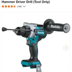 18v Makita New Hammer Drill. Tool Only. 
