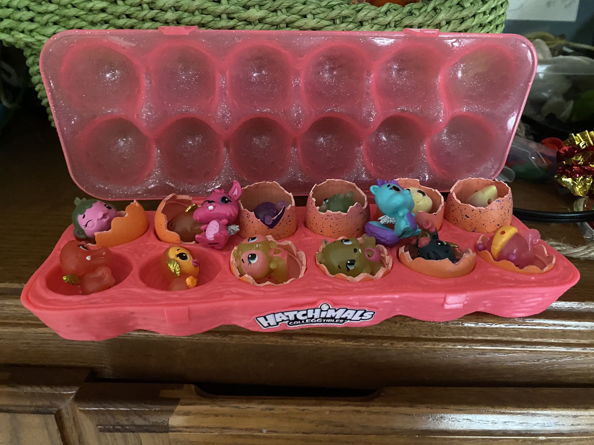 Hatchimals toys with storage container
