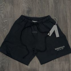 Black Essentials Shorts Size medium