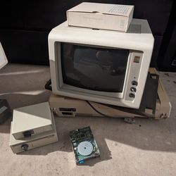 IBM 5153 Monitor With Extras