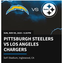 Chargers vs Steelers