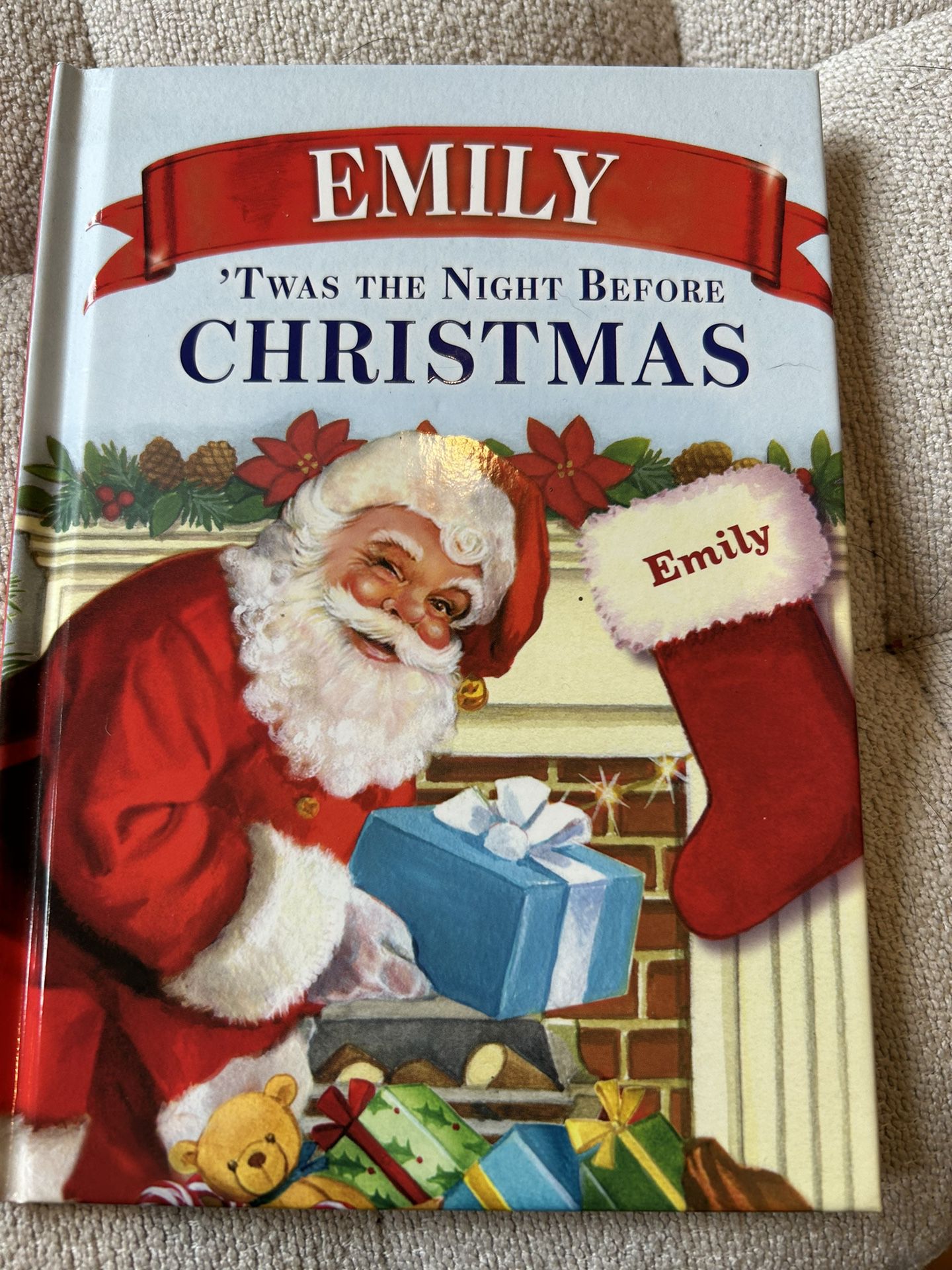 "Emily" 'Twas The night Before Christmas Book 