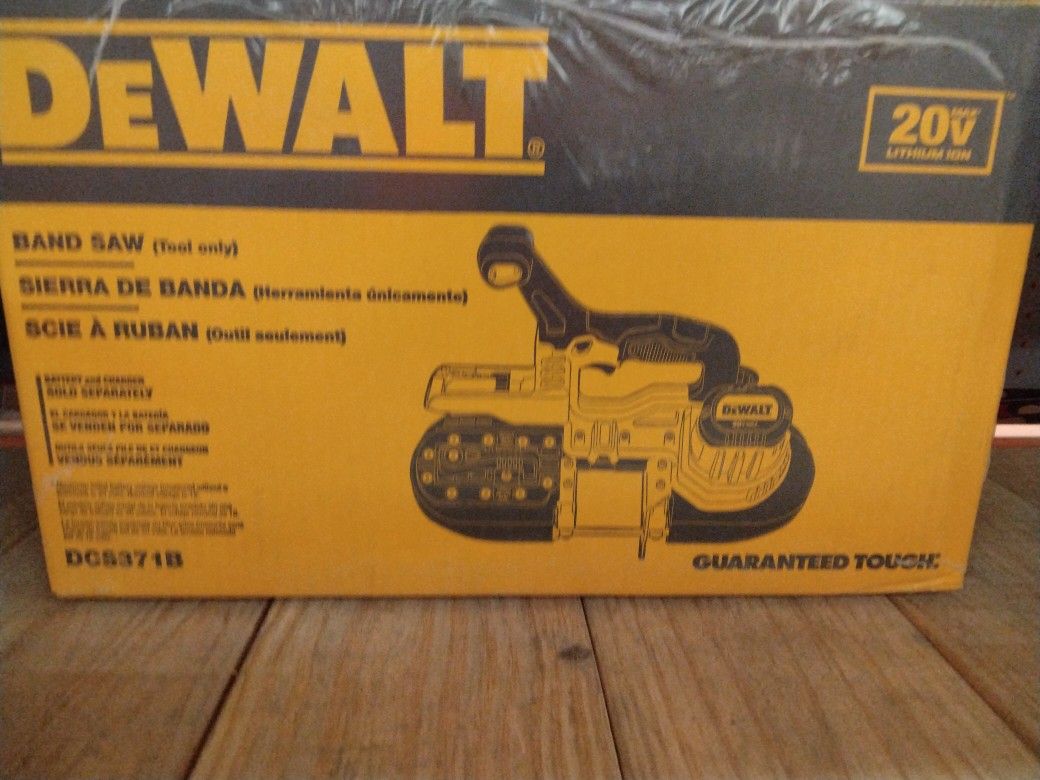 DeWalt 12v Cordless Band Saw 