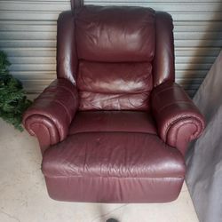 Nice Burgundy Recliners  $50 Cash