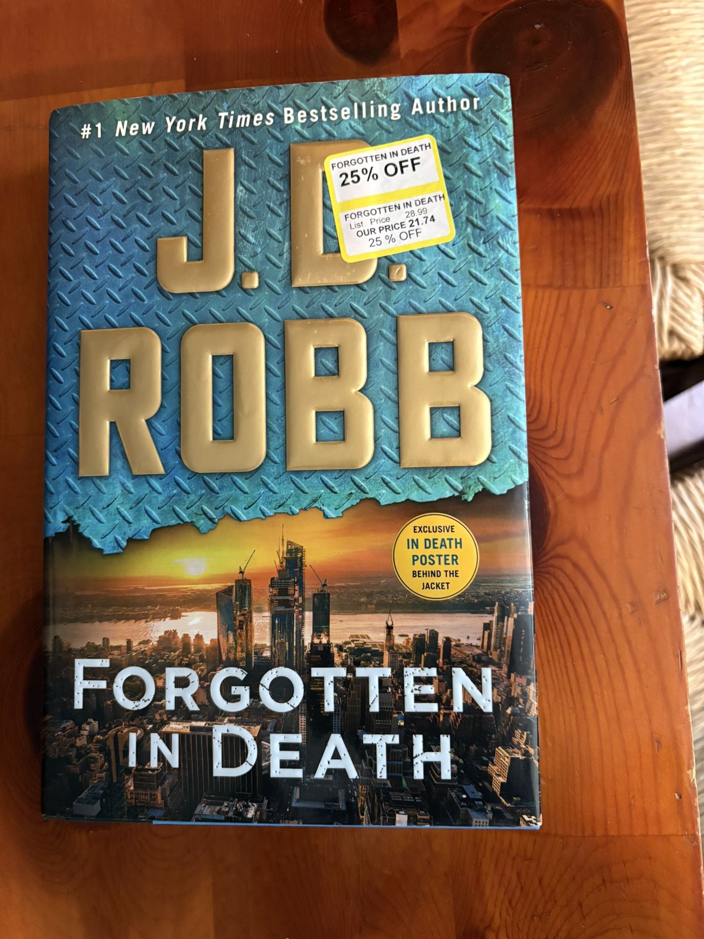 J.D. Robb’s Forgotten In Death