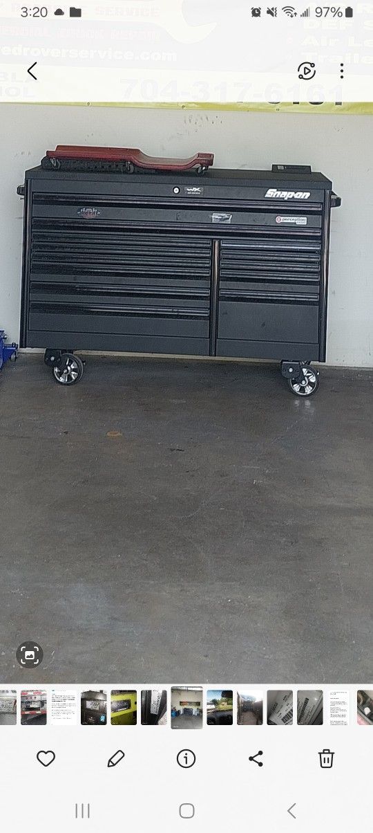 Double Bank Snapon Tool Box