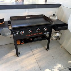 4 Burner 36 In. Blackstone Grill + MORE