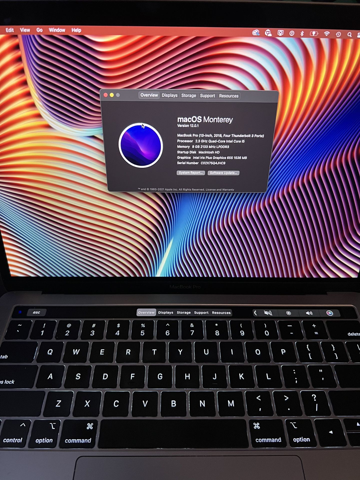 2018 MacBook Pro 13 Inch