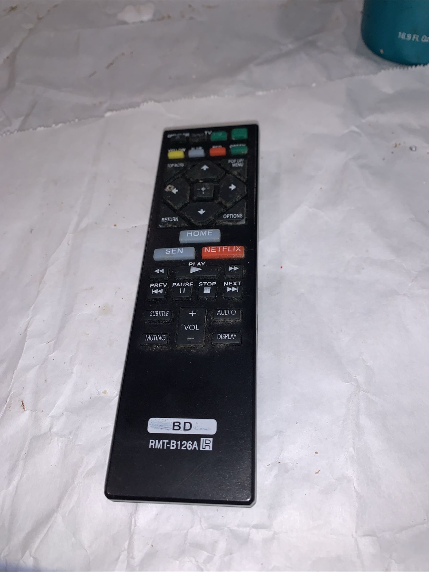 SONY BLU RAY REMOTE REPLACEMENT