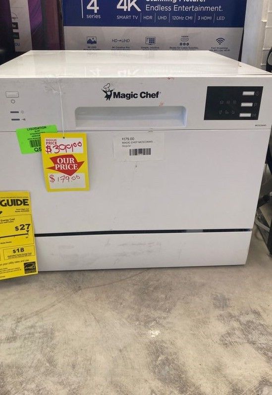 Magic Chef Dishwasher mcsd6w5