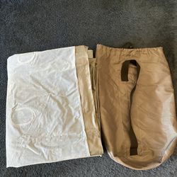 Queen Size Air Mattress & Drawstring Storage Bag
