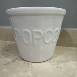 Ceramic Popcorn Bowl