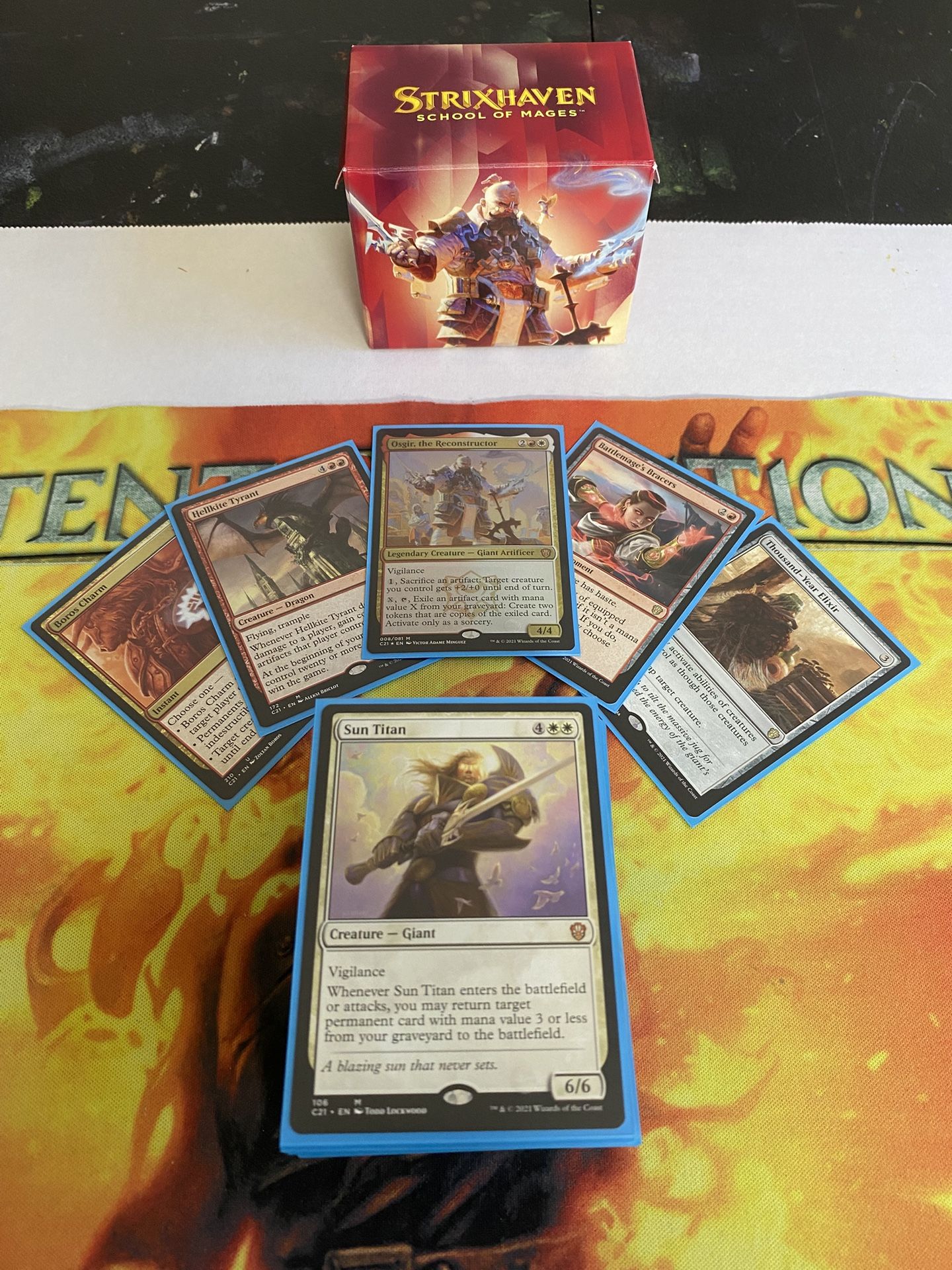 Commander 2021 Strixhaven, Commander Pre Con Set, Magic The Gathering Collection