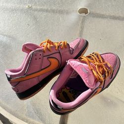 The Powerpuff Girls x Nike Dunk Low Pro SB QS 'Blossom'