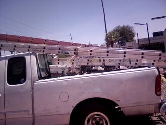 24ft Werner aluminum ladder