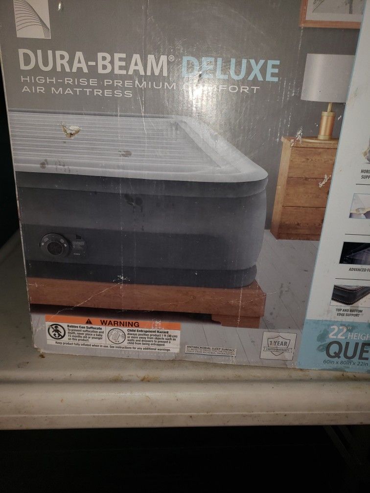 INTEX DURA BEAM DELUXE Cama Inflable New