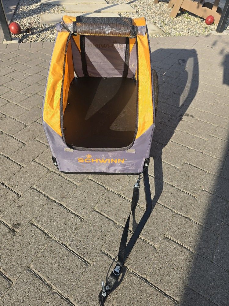 schwinn dog trailer