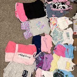Girls size 4T summer outfits.