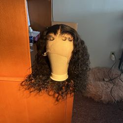 Water Wave Human Hair Wig