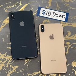 Apple IPhone XS Unlocked-HUGE PROMOTION $10 DOWN Today - NO Credit Payment Plan Options