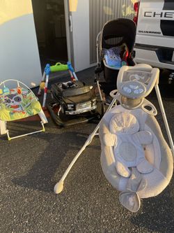 Everything $120 Stroller, Swing, Baby Walker, And More