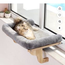 Cat Window Perch with Bolster – 24”