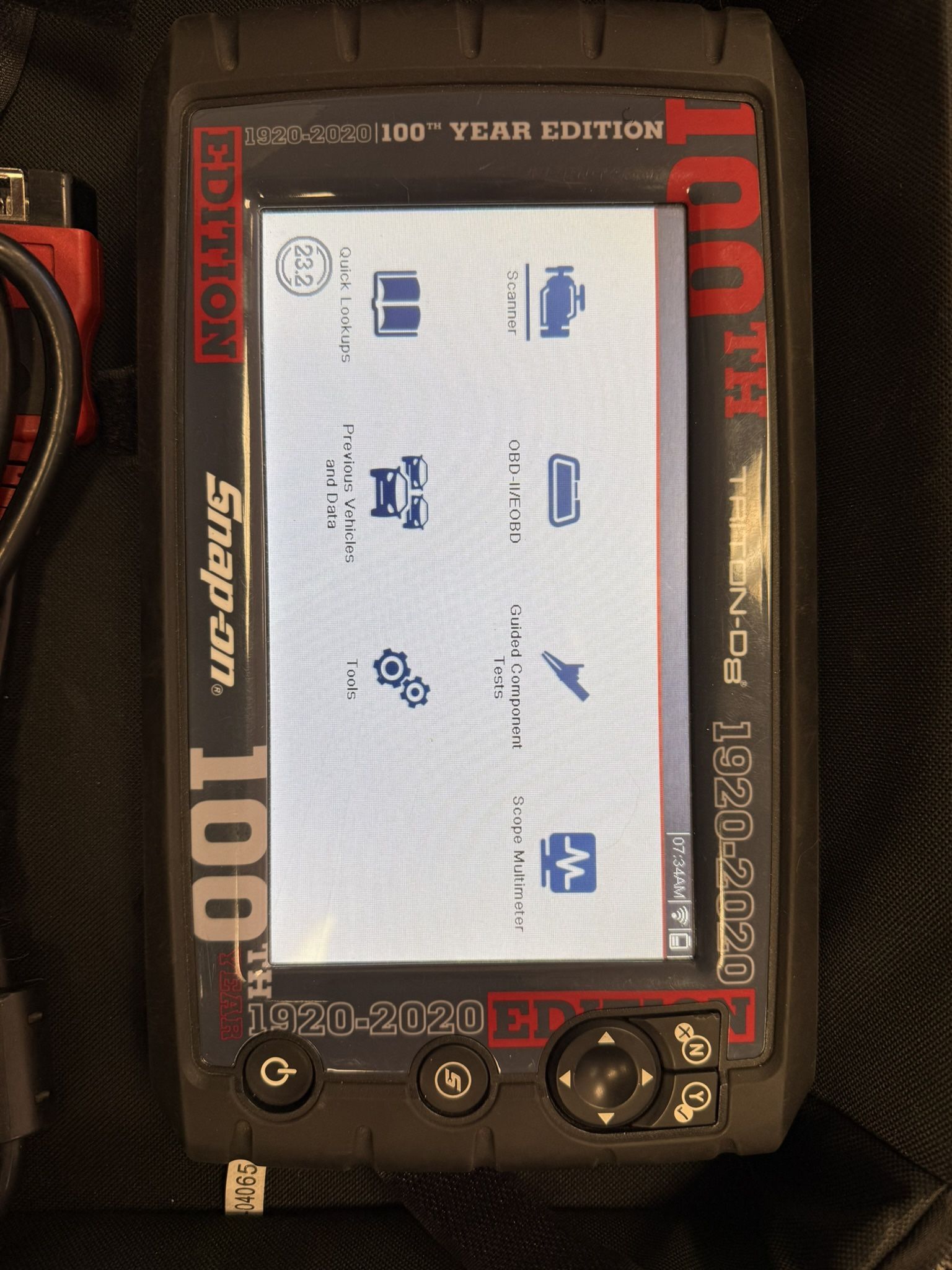 Snap On Triton D8 Scanner 100 Anniversary edition