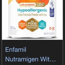 nutramigen formula sealed cans