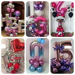 DECORACIÓN DE GLOBOS,