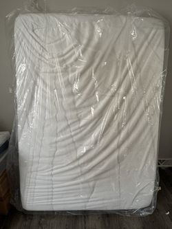 Full size mattress and bed frame