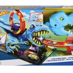 Hot Wheels City T-Rex Loop and Stunt Playset
