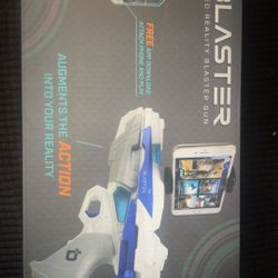 AR Blaster Toys, Virtual Shooting Battle, Play Video Games, 360°Augmented Reality Video Game with Bluetooth 4.2, Blasters Toy Controller 