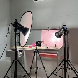 Complete Professional Product Photography Studio – Godox SL60W Dual Lighting Kit