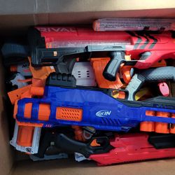 Bunch Of Nerf Blasters
