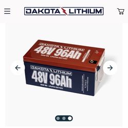 Dakota Lithium Golf Cart Battery
