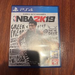NBA 2K19 PS4 