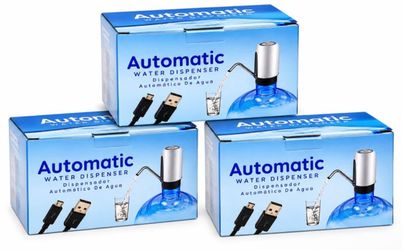 (3 PACK) USB Automatic Electric Drinking Water Pump Dispenser For 5 Gallon Bottle