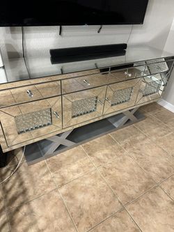 Glass Furniture Set 