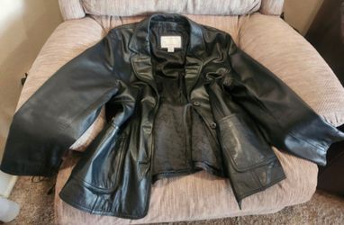 Leather Jacket - Women's XL