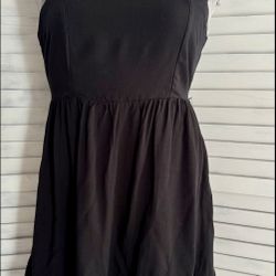 Black Summer Blouse, Small 