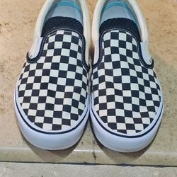 Checked Vans 